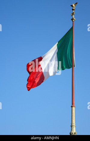 Drapeau italien Banque D'Images