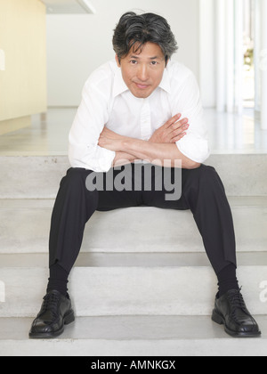 Portrait d’homme Banque D'Images