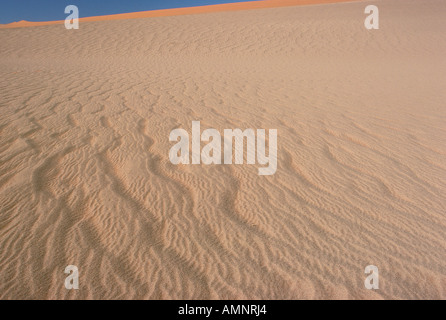 Motif dans le sable du désert, Namibie Banque D'Images