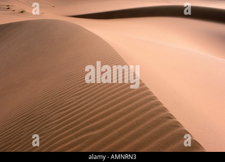 Perturbe dune de sable, la Namibie Banque D'Images