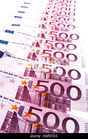 Fivehundred euro, close-up Banque D'Images