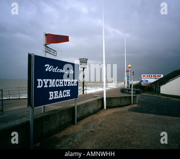 Plage de Dymchurch Kent England UK Banque D'Images