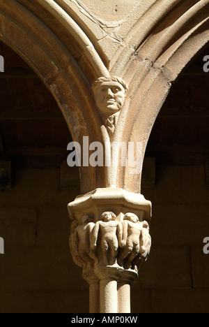 Monastère de Santa María de Montserrat. Province de Barcelone. Espagne Banque D'Images