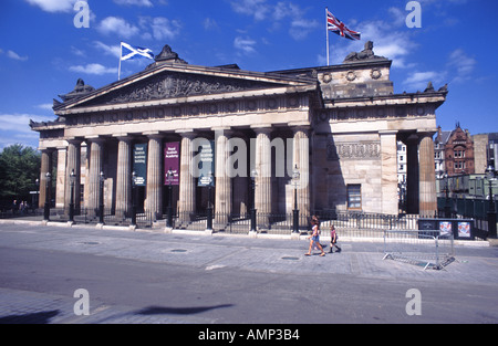 La façade sud de la Royal Scottish Academy building dans Princes Street d'Édimbourg Banque D'Images