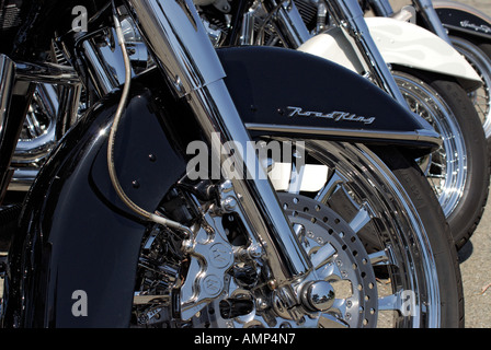 ''Harley Davidson Road King'' moto Banque D'Images