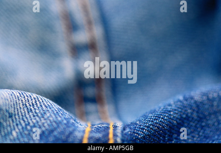 Close-up de vieux jeans Banque D'Images