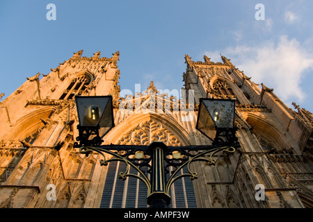 La cathédrale de York, York, Angleterre Banque D'Images