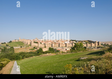Avila vue panoramique Banque D'Images