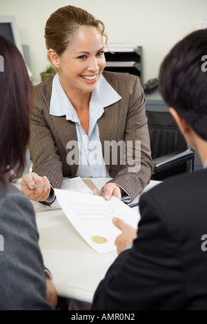 Consultation d'affaires Banque D'Images