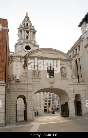 Temple Bar à Paternoster Square à Londres Banque D'Images