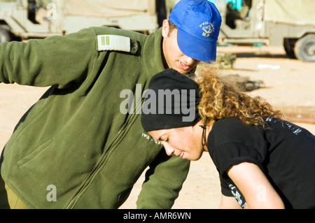 Jeunes soldats Banque D'Images