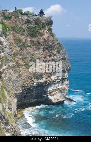 Uluwatu ou Ulu Watu Temple Hindou Bali Indonésie Banque D'Images