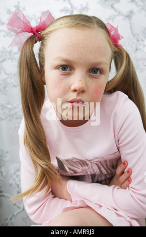 Portrait de jeune fille Banque D'Images