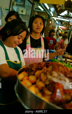 Chatuchak Weekend Market Restaurant Bangkok Thailand Banque D'Images