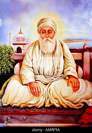 3ème gourou sikh Amar Das Banque D'Images