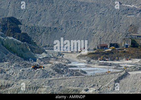 extraction de lithuim à cornwall au royaume-uni Banque D'Images