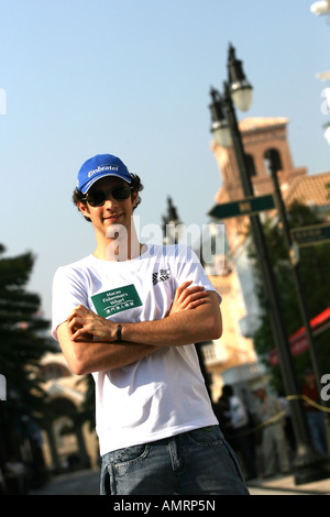 Bruno Senna, neveu de pilote de F1 Ayrton Senna Banque D'Images