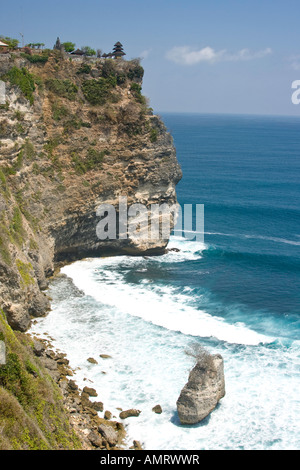 Uluwatu ou Ulu Watu Temple Hindou Bali Indonésie Banque D'Images