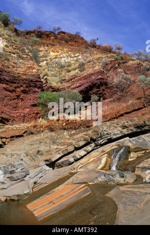 Hamersley gorge, Karajini National Park, Australie occidentale Banque D'Images