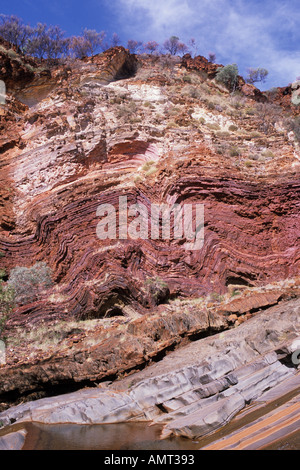 Hamersley gorge, Karajini National Park, Australie occidentale Banque D'Images