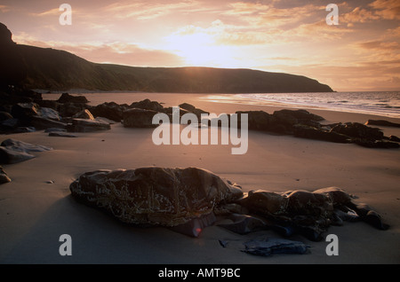 Porth, Ceiriad Llyen Abersoch au lever du soleil du nord-ouest de la péninsule de galles Banque D'Images