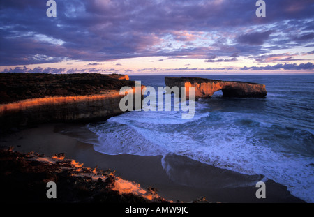 Le Pont de Londres à Port Campbell National Park, Victoria, Australie Banque D'Images