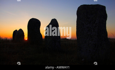 Stone Circle, Island Oland, Sweden Banque D'Images