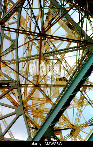 Le radiotélescope de Jodrell Bank. Banque D'Images