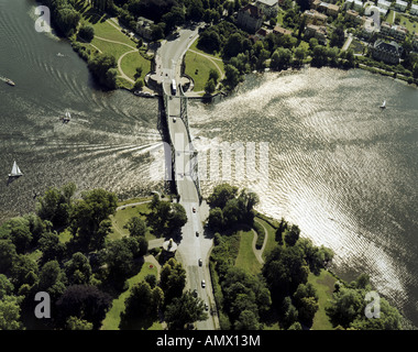 Pont de Glienicke, Pont d'espions, l'Allemagne, Potsdam, Berlin Banque D'Images