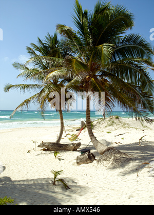 Cancun, Tulum, Plage Banque D'Images