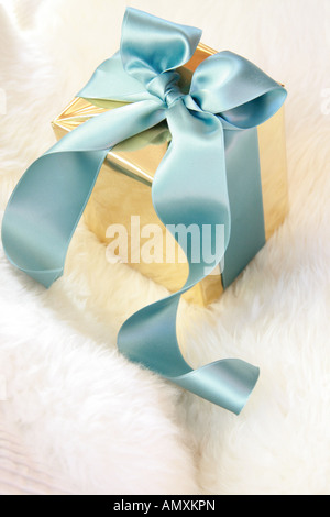 Close-up of gift box Banque D'Images