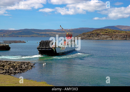 Ferry Caledonian McBrayne Isleof (Cumbrae) à Portavadie ARGYLL & BUTE Banque D'Images