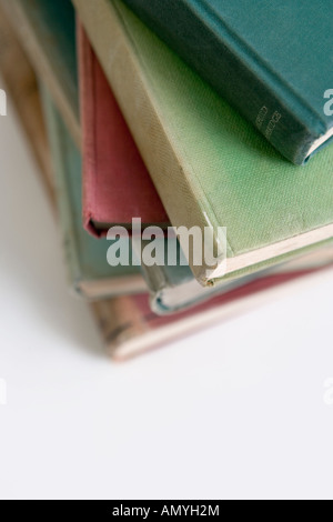 Pile de livres anciens Banque D'Images