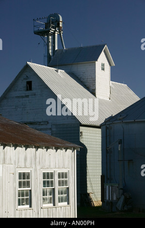 USA (Iowa), Amana Colonies, High Amana : Bâtiments agricoles Banque D'Images