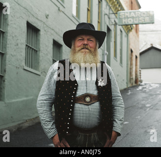 À l'investiture de la barbe et moustache 2003 World Championships tenue à Carson City, Nevada, USA Banque D'Images