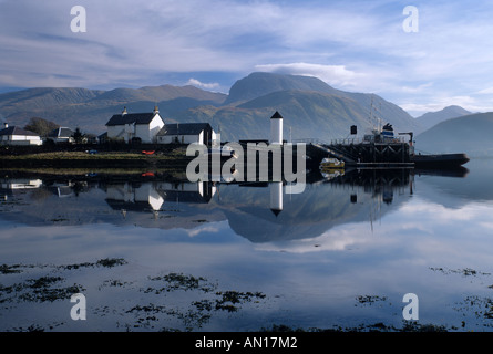 Le Ben Nevis de Corpach Highland Scotland UK Banque D'Images