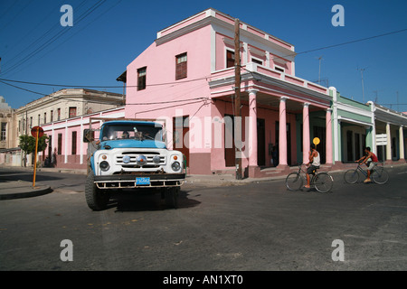 Cuba Cienfuegos Janvier 2006 Scène de rue Banque D'Images