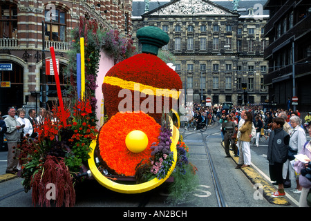 Alsmeer Corso fleuri Banque D'Images