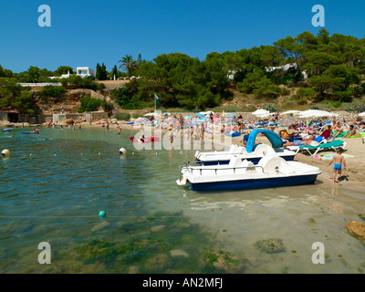 Cala Grassio, Ibiza San Antoni de Portmany Banque D'Images