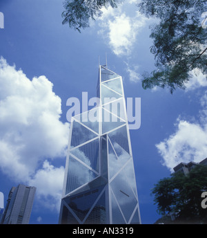 Édifice de la Banque de Chine, Hong Kong, Chine Banque D'Images