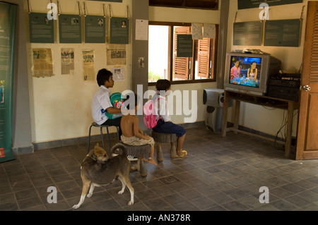 Musée des mines terrestres au Cambodge près de Siem Reap, Cambodge Banque D'Images