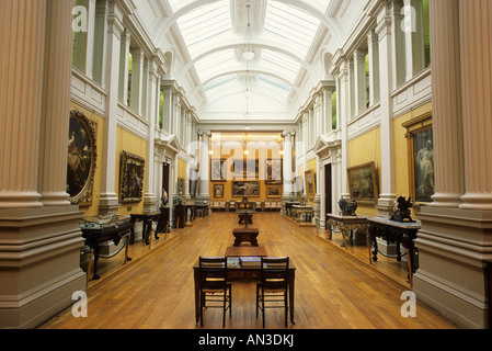 Port Sunlight Levier Dame Art Gallery galeries d'intérieur Anglais Wirral Merseyside galeries du musée d'art Banque D'Images