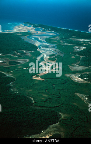 Round Hill Inlet Banque D'Images