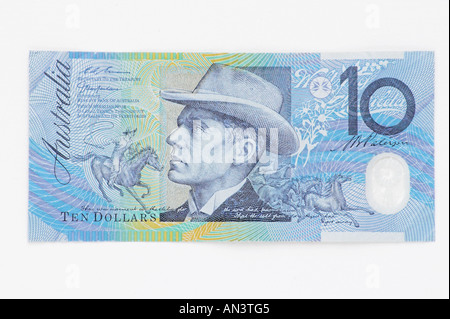 Australian Ten Dollar Bank Note Banque D'Images