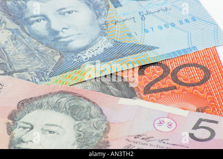 Australian Dollar Note Banque D'Images