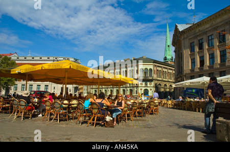 Doma Laukums square à Riga la vieille ville de Riga Lettonie Europe Banque D'Images