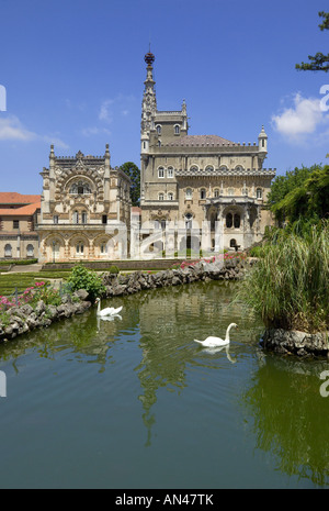 La Beira Litoral, près de Coimbra Bussaco Buçaco Palace Gardens Bucaco Banque D'Images