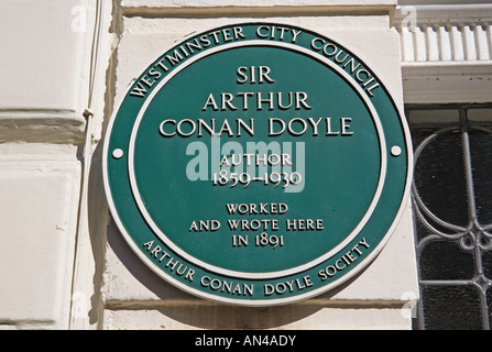 2 La région de Wimpole Street (Arthur Conan Doyle's House), Nr Baker Street Banque D'Images