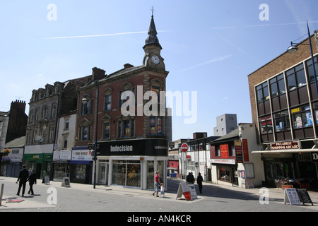 Le centre-ville de Stoke on Trent staffordshire england uk go west midland Banque D'Images