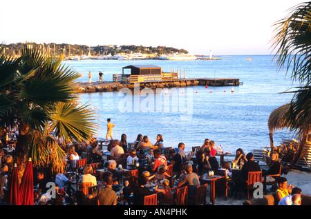 Juan les Pins Alpes-maritimes 06 French Riviera Cote d'azur PACA France Europe Banque D'Images